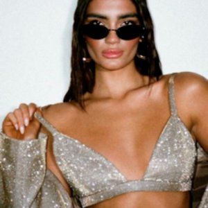 SLA The Label Astrid Bralette Top- XS